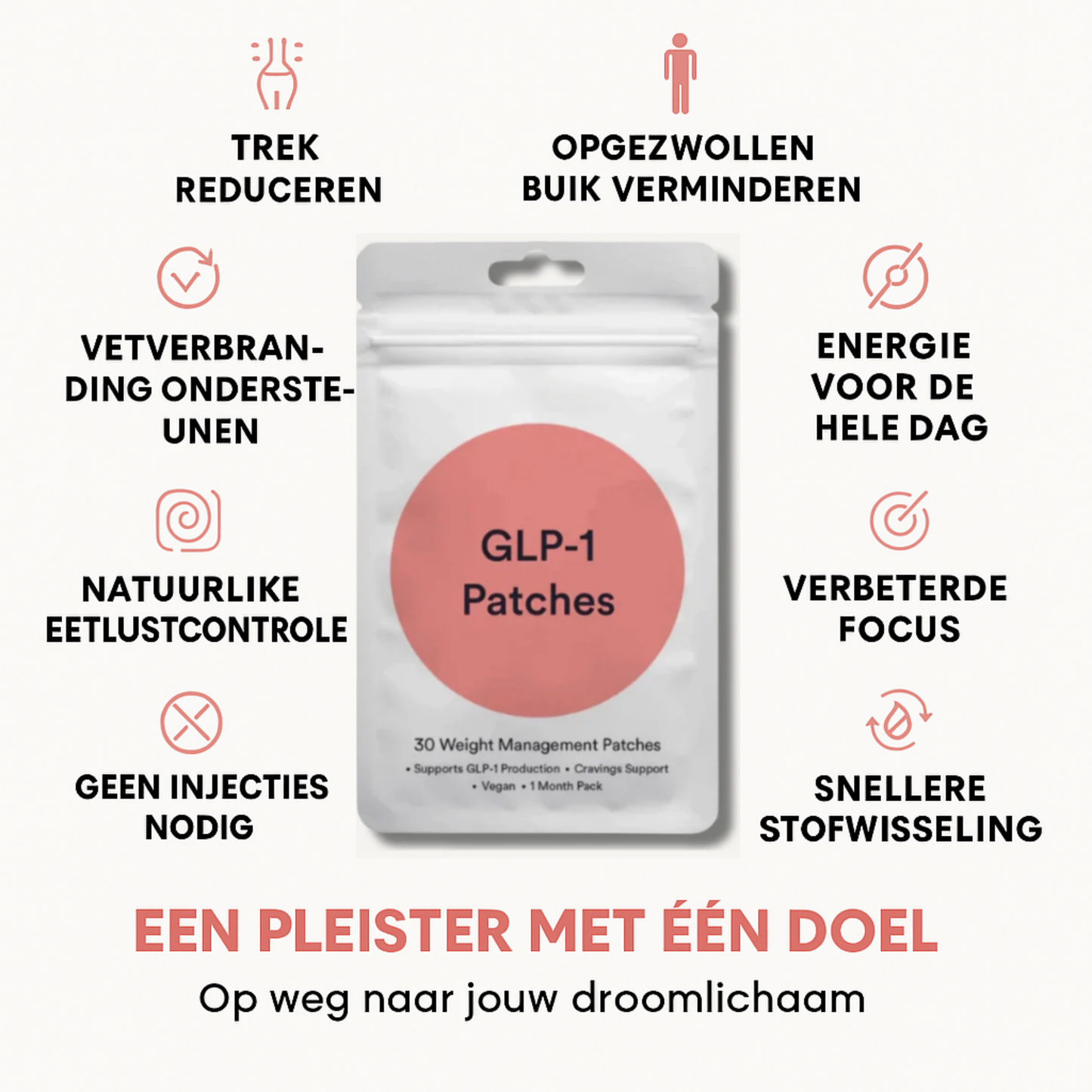 Laat de cravings, opgeblazen gevoel en kilo’s los — op een natuurlijke manier